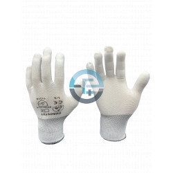 Weiße ESD-Handschuhe