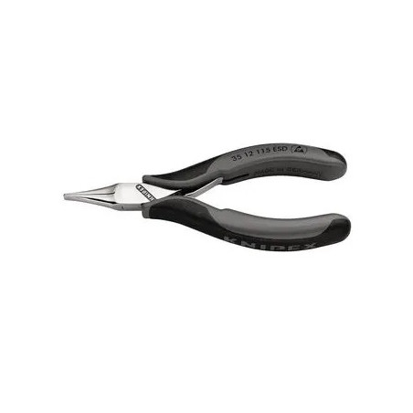 ESD- Knipex -Zange 35 12 115 – flache, breite Backen, hochglanzpoliert, 70 g