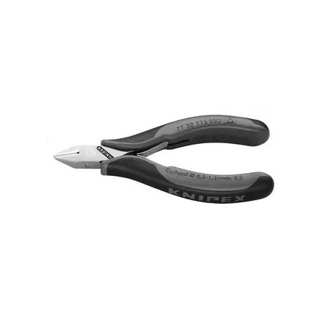 ESD Knipex Cutting Pliers 77 32 115 – Pointed Head Small Bevel Mirror Polished 70g