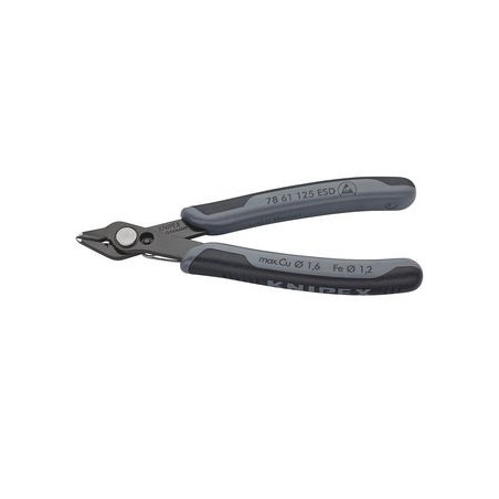 Pinces coupantes ESD Knipex 78 61 125 – oblique tranchants vifs sans bevel bruni 56 g