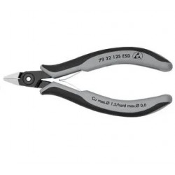 Pinces coupantes ESD Knipex 79 32 125 – tête pointue...