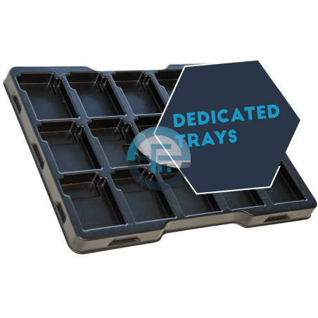 ESD-PSC-Schale, 1 mm, 335 × 235 × 28 mm, Kunden-Art.-Nr. EMB-293 – Eurostat
