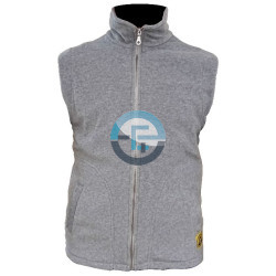 Gilet polaire ESD sans manches 97% polyester 3% fibre...
