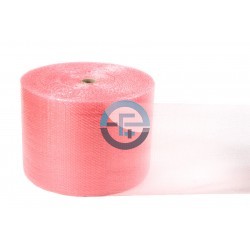 Pink PE Bubble Film