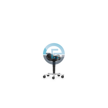 ESD and Cleanroom Saddle Stool ISO 3 Height 540–800mm Rs 10⁶ Ω – Eurostat