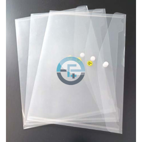 ESD A4 Document Holder Envelope PP Transparent Rs ≤ 10¹¹ Ω Plastic Snap – Eurostat