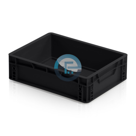 ESD Dissipative Polypropylene Tote Bins – Eurostat