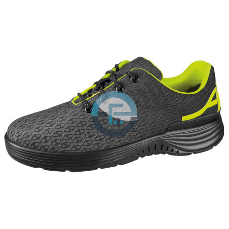 Black / Neon Orange ESD x-light Low Shoes – S3 Safety Shoes ABEBA