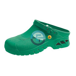 Green ESD Autoclavable Clogs – ESD Occupational Shoes ABEBA