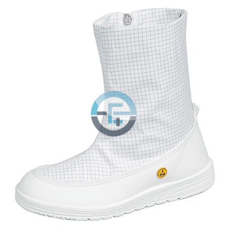 White ESD Cleanroom Boots ABEBA