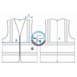 Gilet haute visibilité ESD - Eurostat 2