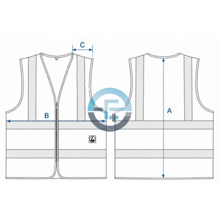 Gilet haute visibilité ESD - Eurostat