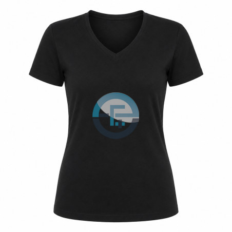 ESD-T-Shirt mit V-Ausschnitt Damen - Eurostat