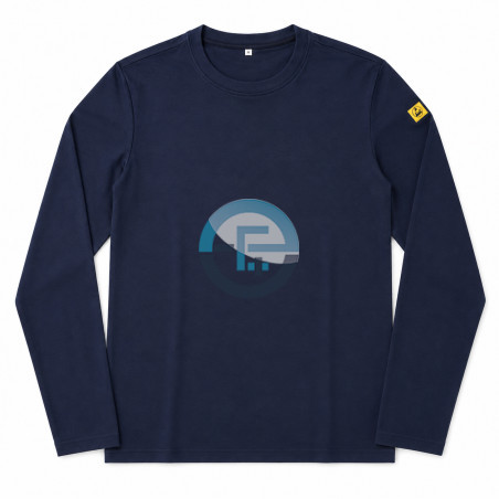 T-shirt ESD col rond manches longues - Eurostat