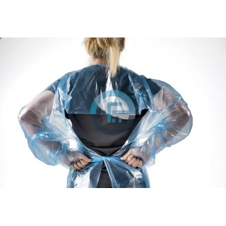 Long sleeved apron
