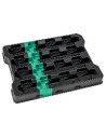 Dissipative vacuumformed trays