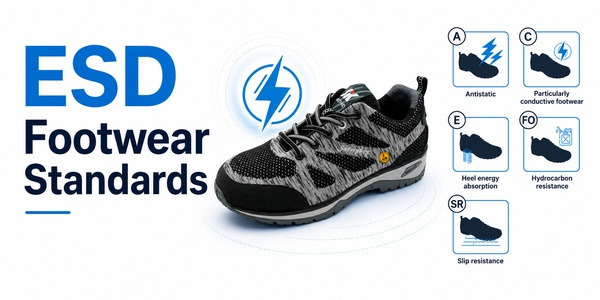 Chaussures ESD : Choisir le bon modèle pour votre environnement